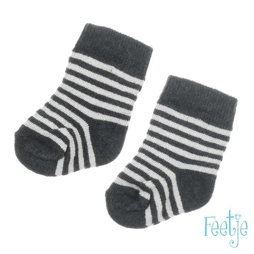 MINI PERSON Melange Knit Stripe Socks