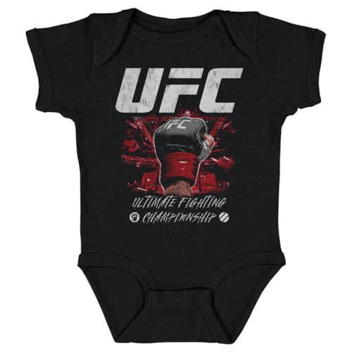 500 LEVEL UFC Baby Infant One-Piece Bodysuit (3 Months-24 Months) - UFC Grunge Fist