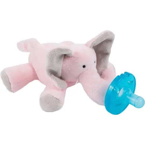WubbaNub Infant Pacifier - Pink Elephant