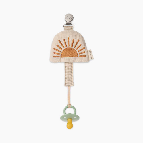 Itzy Ritzy Wearable Pacifier Clip with Storage Pocket - Sun