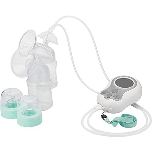 Motif Medical - New & Improved Duo - Portable Double Electric Breast Pump, Easy, On-The-Go Pumping, Ideal for Travel Moms White