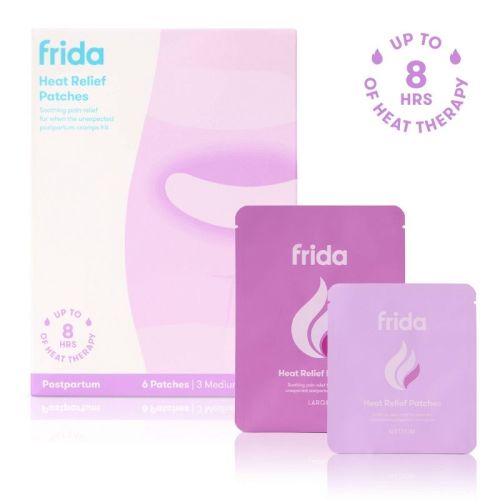 Frida Mom Heat Relief Patches - Postpartum Uterine Cramping Pain Relief - 6pk