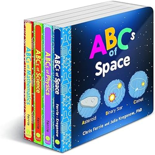 Baby University Abc's Board Book Set: Four Alphabet Board Books for Toddlers (Baby University Board Book Sets)