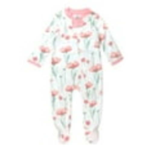 Honest Baby Clothing Organic Cotton Boy/Girl Long Sleeve Sleep N Play, Newborn to 9 Months