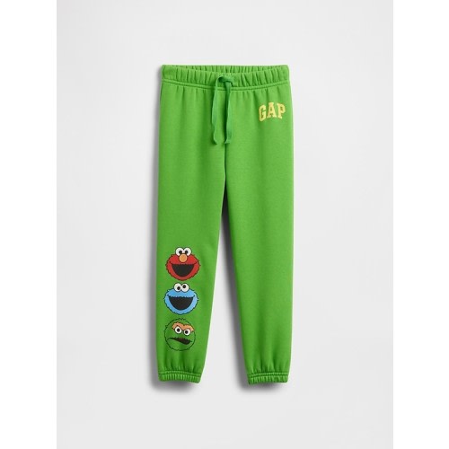 babyGap &#124 Sesame Street Relaxed Logo Pull-On Joggers