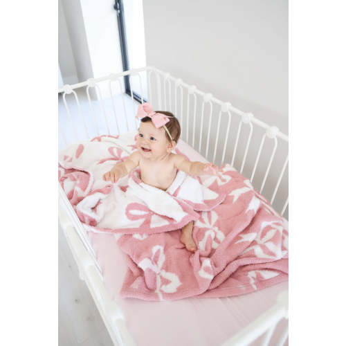 CuddleLane™ Luxe Blankets | Bows