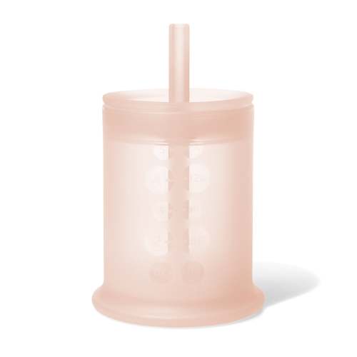 5oz Clear Sense Silicone Training Cup with Straw for Babies and Toddlers