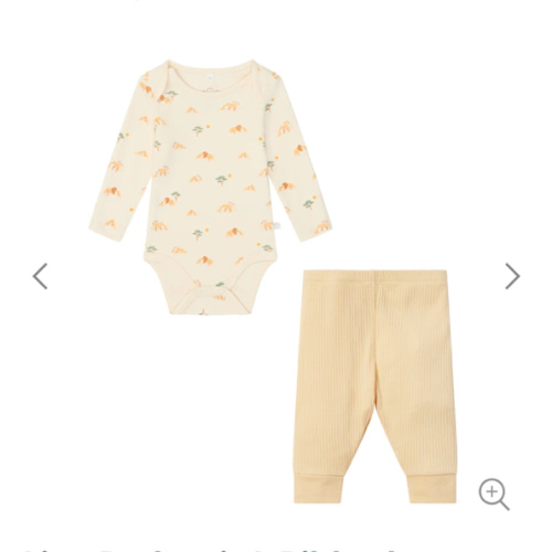 Lion Bodysuit & Ribbed Leggings | Baby Outfit | MORI US