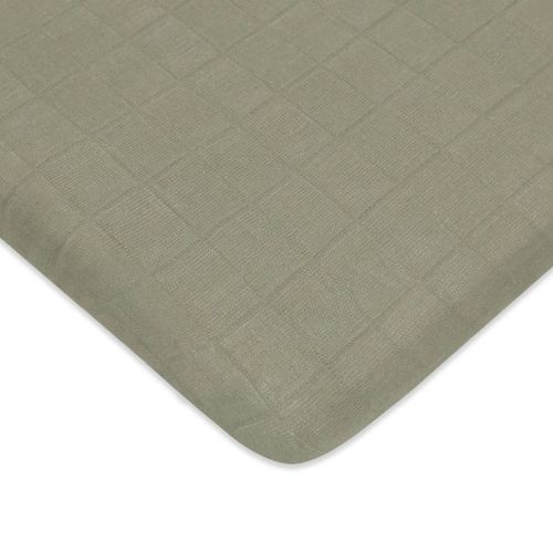 Babyletto Matcha Muslin All-stages Midi Crib Sheet, Gots Certified Organic Cotton