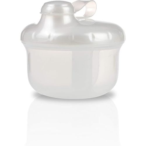 Nuby Powder Formula Dispenser, 3 Compartments, White