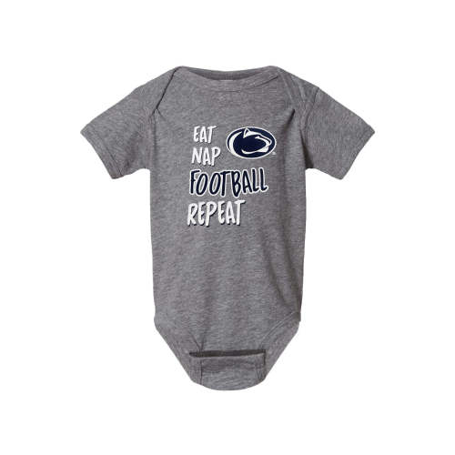 Penn State Eat Nap Football Creeper