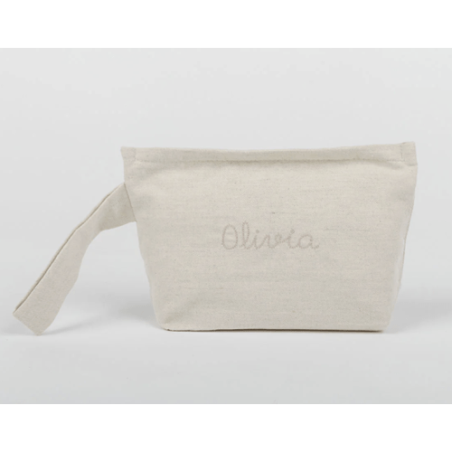 Linen Diaper Bag · Minicoton