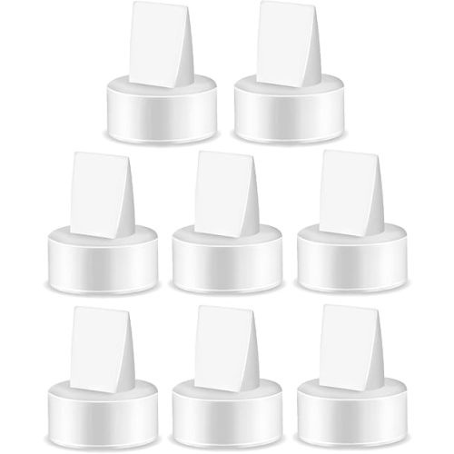 Maymom Duckbill Valves 8ct Compatible with Spectra S1 Spectra S2 Spectra 9 Plus Spectra Dew 350 Not Original Spectra Pump Parts Spectra S2 Accessories Replace Spectra Valve White
