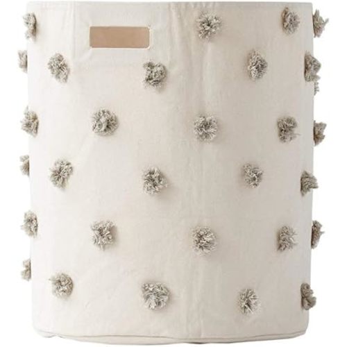 Pehr Pom Pom Hamper, Grey
