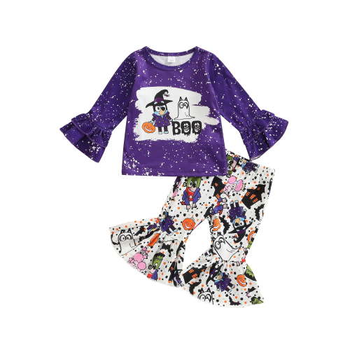 Baby Halloween Clothes, Baby Girl Halloween Outfit for Toddler Infant Tops Pants 2Pcs Set