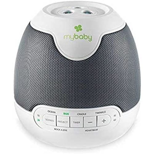 MyBaby, SoundSpa Lullaby - Sounds & Projection, Plays 6 Sounds & Lullabies, Image Projector Featuring Diverse Scenes, Auto-Off Timer Perfect for Naptime, Powered by an AC Adapter, by HoMedics