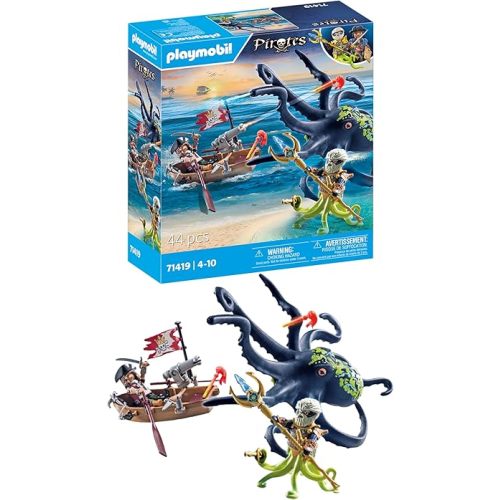 Playmobil Pirates: Battle with The Giant Octopus