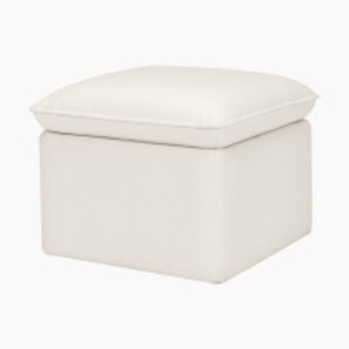 babyletto Cali Storage Ottoman - Performance Cream Eco Weave