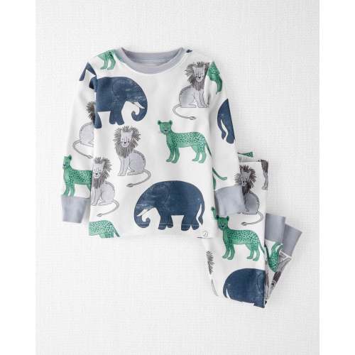 Baby Organic Cotton Pajamas Set in Wildlife Print - Little Planet | Carter's