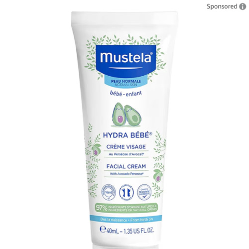 Mustela Hydra Bebe Facial Cream - for normal skin - 40ml : Amazon.com.au: Baby