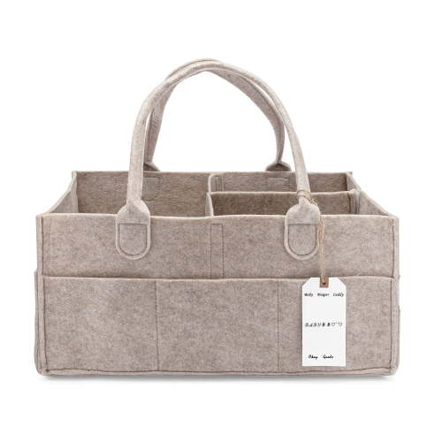 Zeya Storage bag Diaper Caddy - Storage Bin for Diapers and Wipes