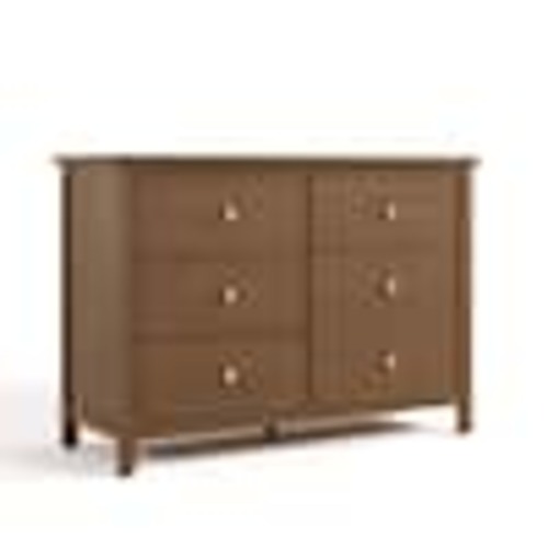 Graco Sasha Hazelnut 6 Drawer 47.48 in. Wide Dresser 03716-408