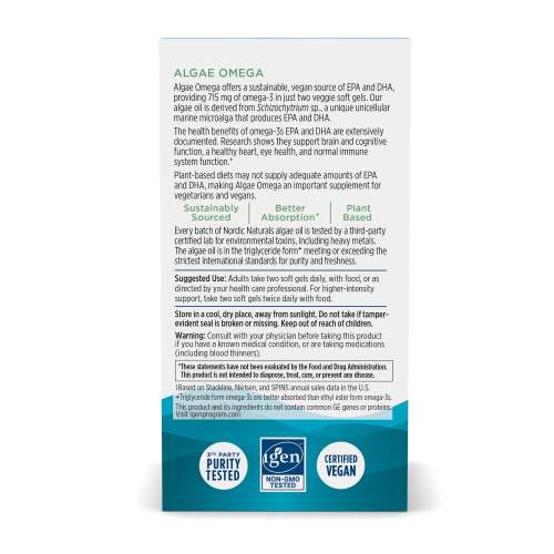 Algae Omega | Vegan Omega 3 | Nordic Naturals