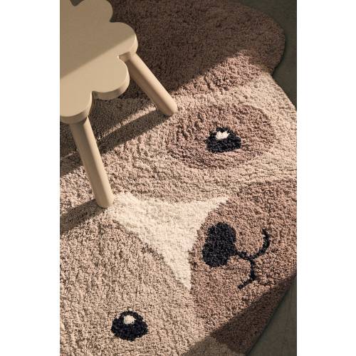 DOG-SHAPED RUG