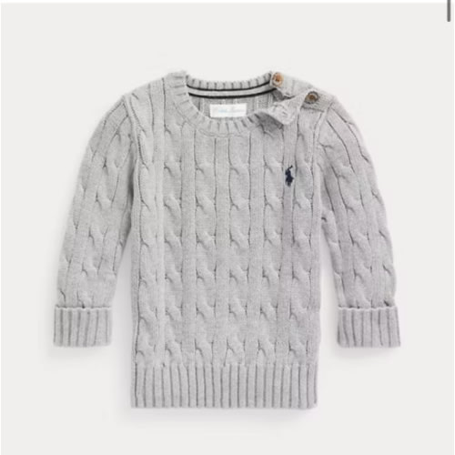 Cable-Knit Cotton Sweater | Ralph Lauren