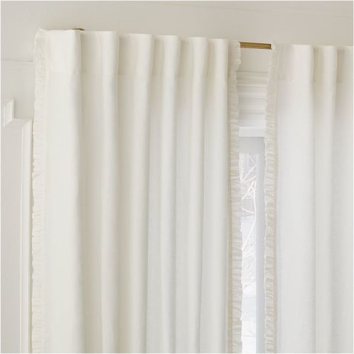 Ruffle Linen Curtain