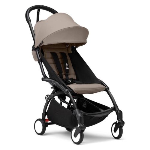 Stokke YOYO³ Stroller Lightweight & Compact Carry-On Compatible - Black Taupe - 6m+