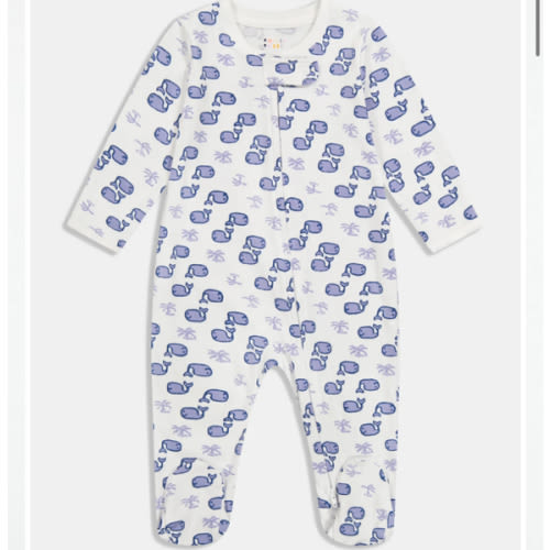 Infant Moby Zipper Footie
