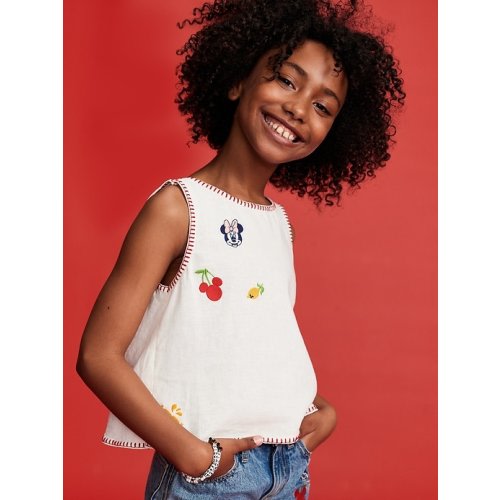 Old Navy x Disney© Sleeveless Linen-Blend Top for Girls
