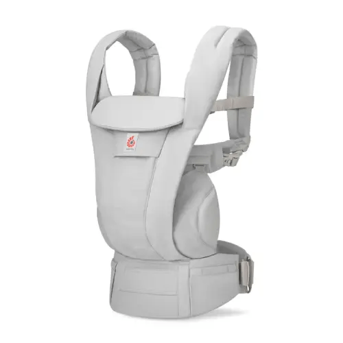 Ergobaby Omni Deluxe Cotton Carrier Pearl Grey | Baby Bunting AU