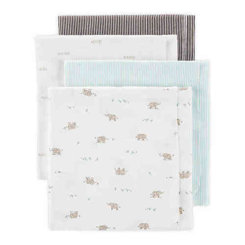 carter's® 4-Pack Elephant Receiving Blankets