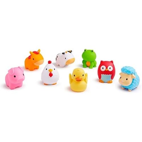 Munchkin® Baby Bath Toy Squirts, Farm™ Animals, 8 Pack