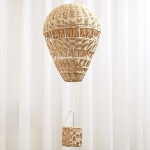 Hand-woven Rattan Hot Air Balloon (Large)