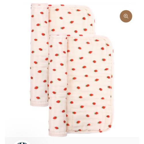 Cloud Muslin™ Burp Cloth 2 Pack - Junie