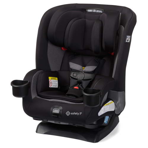 Safety 1st SlimRide 4-in-1 Infant & Toddler Convertible Car Seat, Black Beauty, Unisex