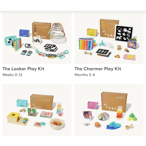 Play Kits for your baby’s first year | Toys for babies | Lovevery