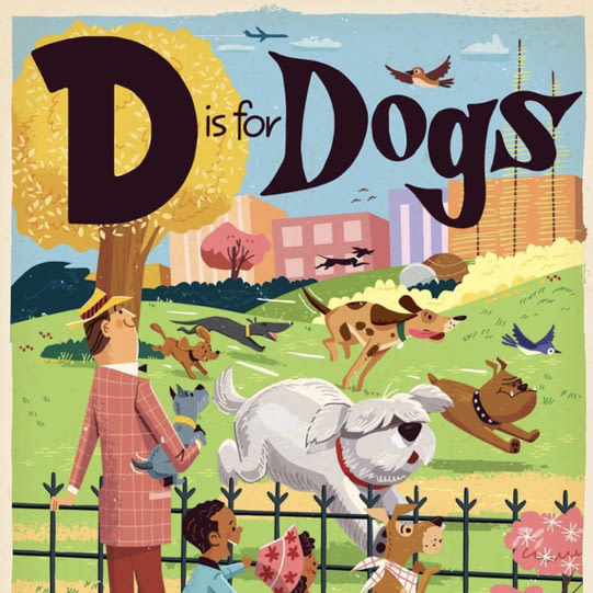 D is for Dogs (Alphabet Primers)