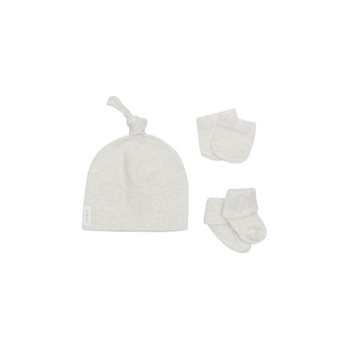 BONDS Baby Bamboo Beanie Set | RXP41N | Snowy Marle