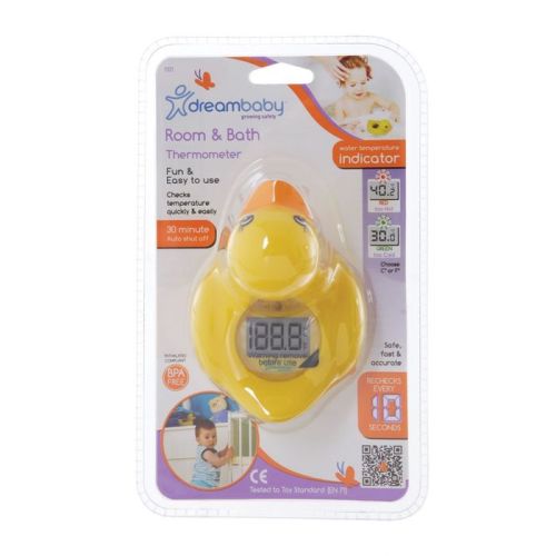 Dreambaby Room & Bath Thermometer Duck | Thermometers | Baby Bunting AU