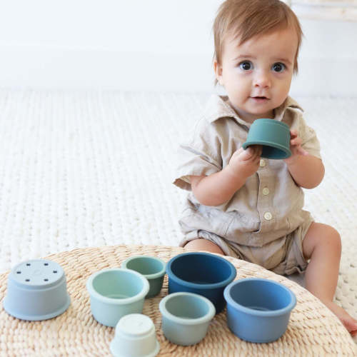Silicone Stacking Cups