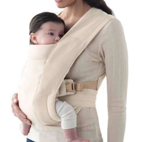 Embrace Cozy Newborn Carrier: Cream