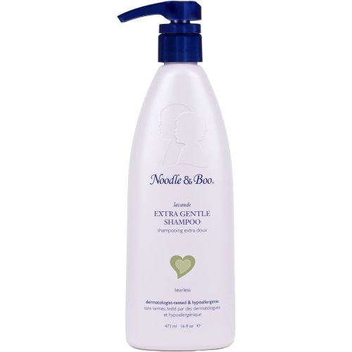 Noodle & Boo Lavender Newborn Extra Gentle Shampoo, Tear Free Pediatrician Tested Hydrating Baby Shampoo Free of Parabens, Phthalates, Sulfates and Dyes