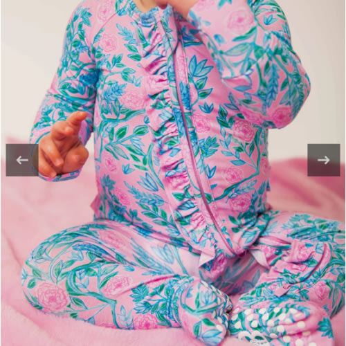 Botanically Speaking Convertible Ruffle Romper