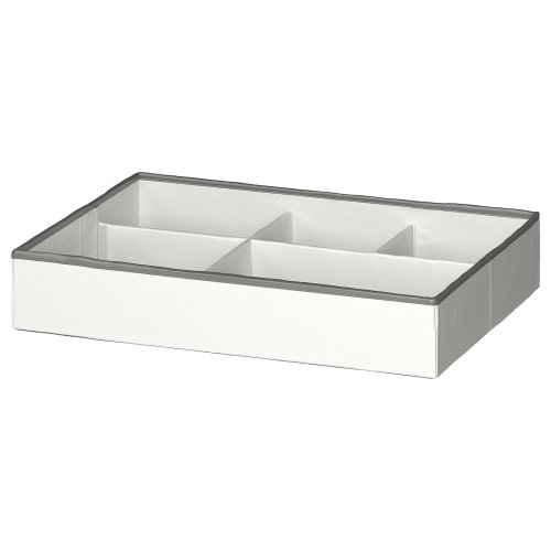 JÄTTEBJÖRN Organizer - white/gray 19 ¾x13 ¾x3 ½ "