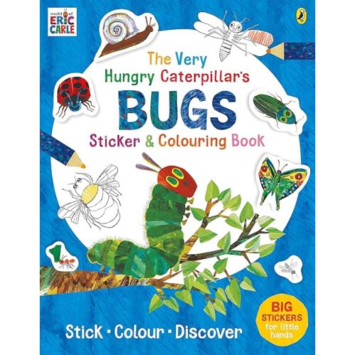 Very Hungry Caterpillars Bugs Sticker Paperback – July 9, 2020