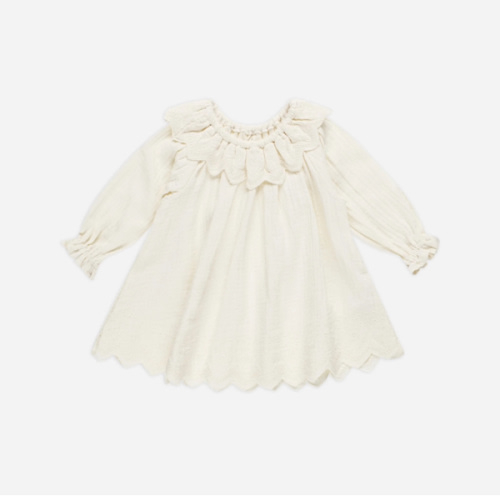 Quincy Mae Isla Dress - Ivory | The Ballog
